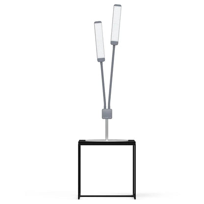 REVOLUTION X - GLAMCOR LIGHTS GREY/SILVER / ROUND TABLE BASE GLAMCOR