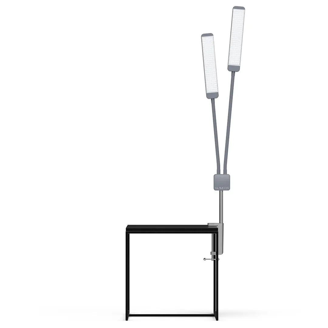 REVOLUTION X - GLAMCOR LIGHTS GREY/SILVER / TABLE CLAMP GLAMCOR