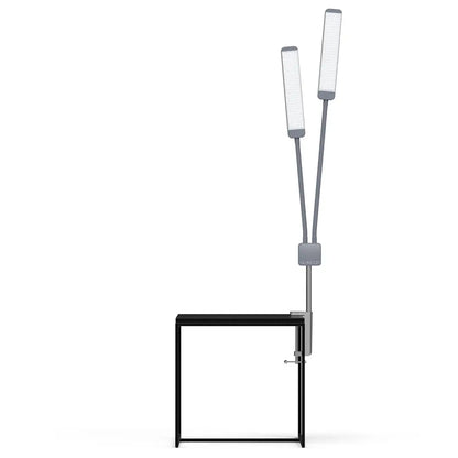 REVOLUTION X - GLAMCOR LIGHTS GREY/SILVER / TABLE CLAMP GLAMCOR