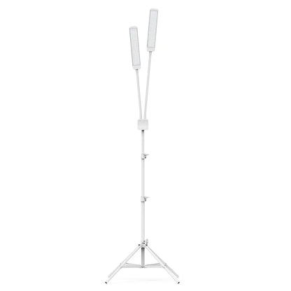REVOLUTION X - GLAMCOR LIGHTS WHITE/SILVER / WHITE TELESCOPIC STAND GLAMCOR