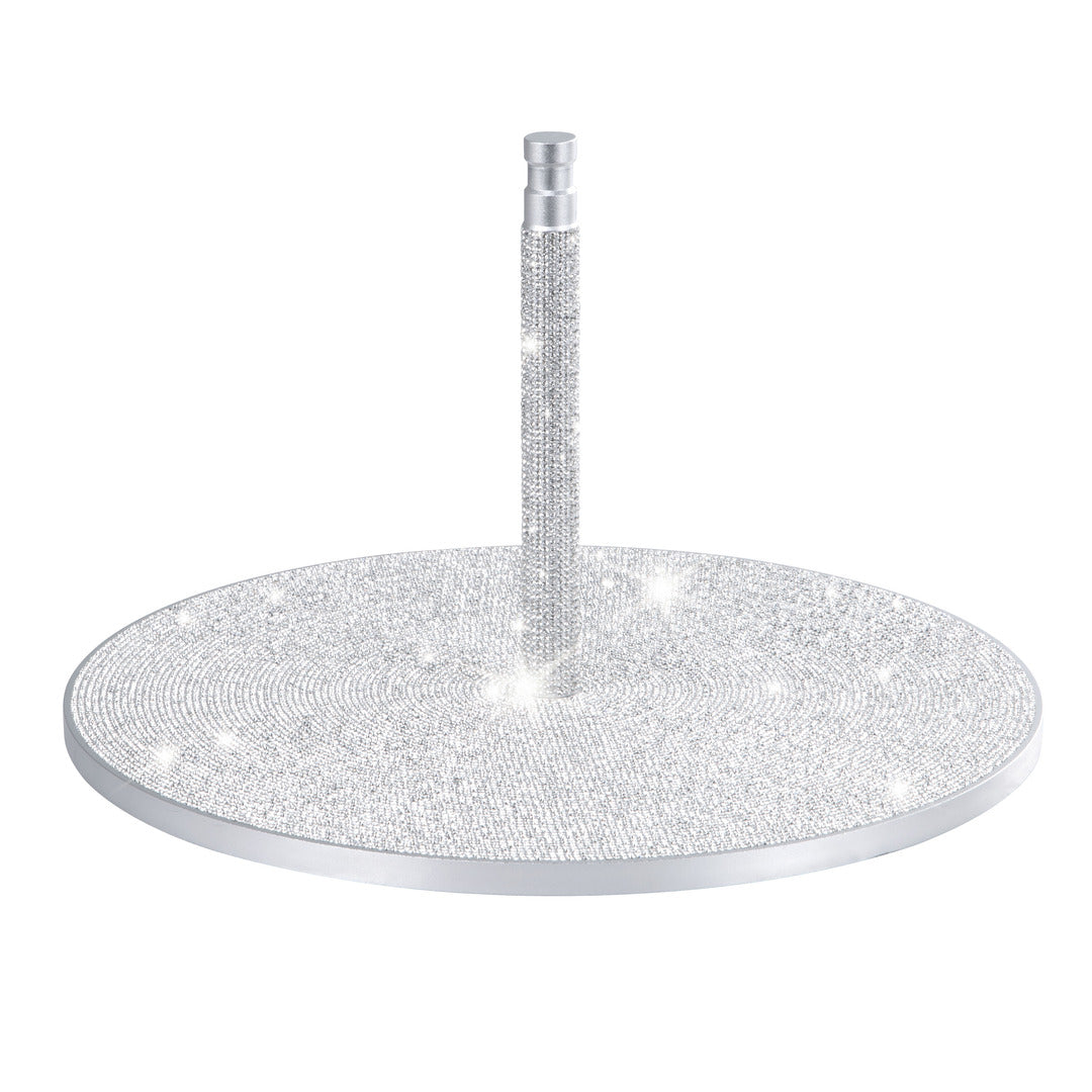 GLAMCOR SPARKLE Round Acrylic Table Base with sleek design