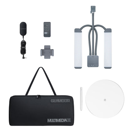 Enjoy high-quality lighting with the MULTIMEDIA X, ensuring your content always looks its best.
