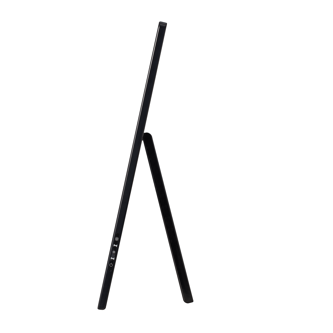 RIKI PRETTY LED vanity mirror with fold-out kickstand