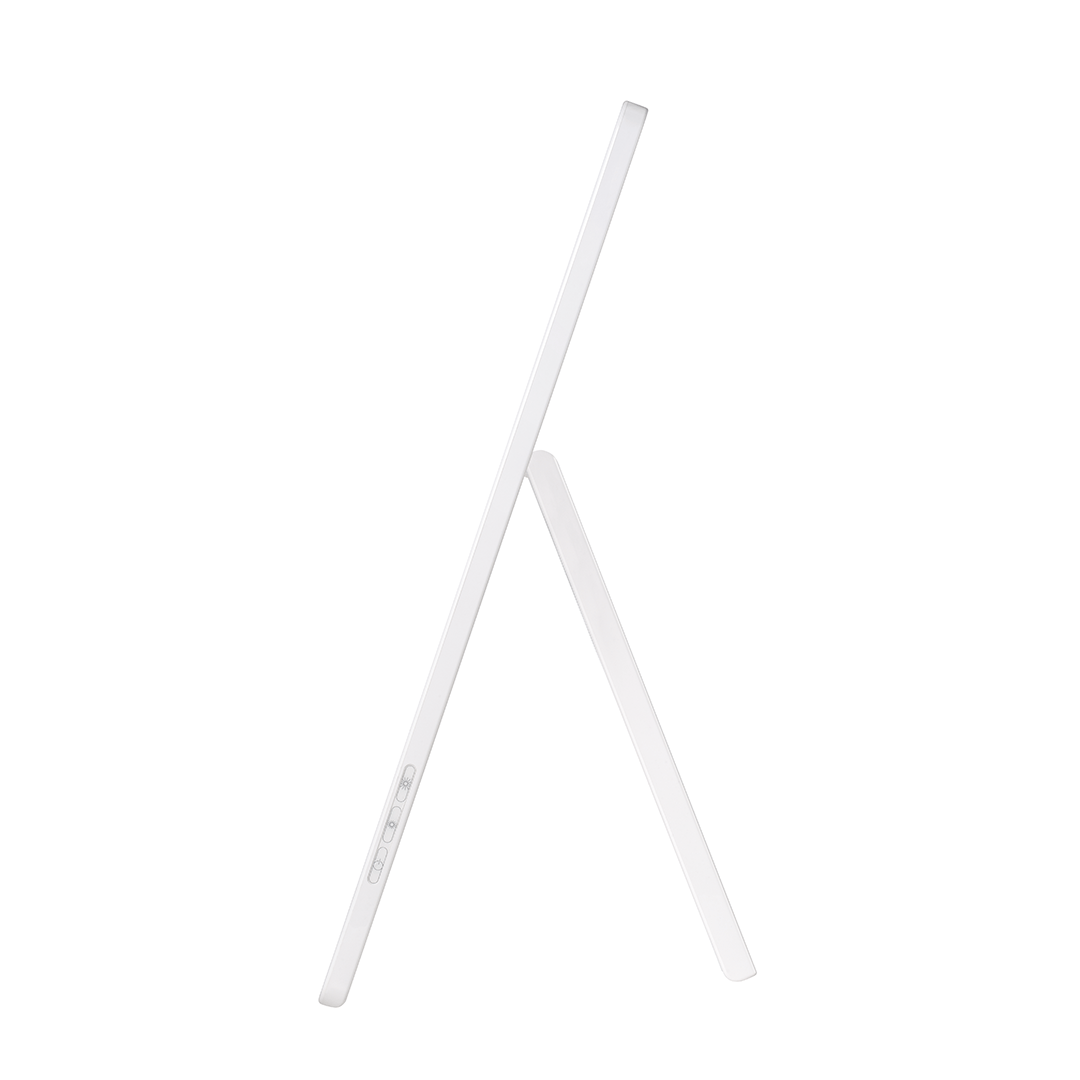 RIKI PRETTY LED vanity mirror with illuminated front, light detail