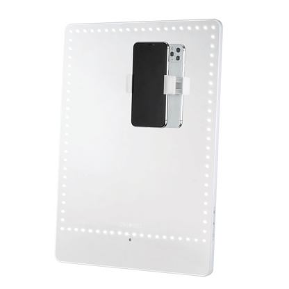 RIKI PRETTY LED vanity mirror with wall-mounting option